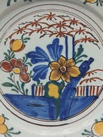 Delft, Plateelbakkerij - Assiette - Faïence de Delft - XVIII, Antiquités & Art