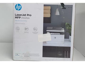 HP LaserJet Pro MFP 3102fdn - All-in-One Laserprinter - 33, Computers en Software, Verzenden, Nieuw, HP