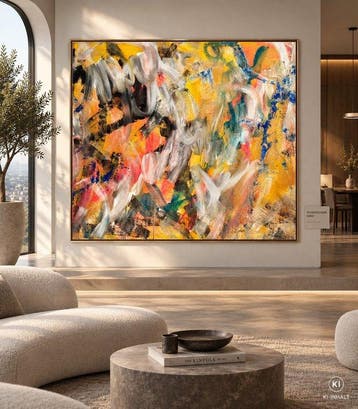 Timo Wedell - Ebullient Brushstrokes - XXL - Abstract