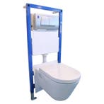 Hangtoilet wit keramiek, Nieuw, Overige typen