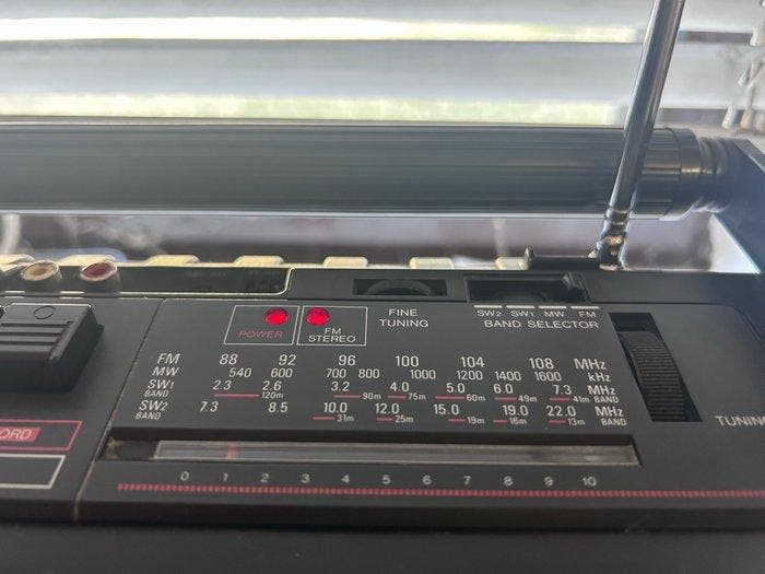 Sharp - WQ-T231Z(BK) Draagbare cassettespeler, TV, Hi-fi & Vidéo, Radios