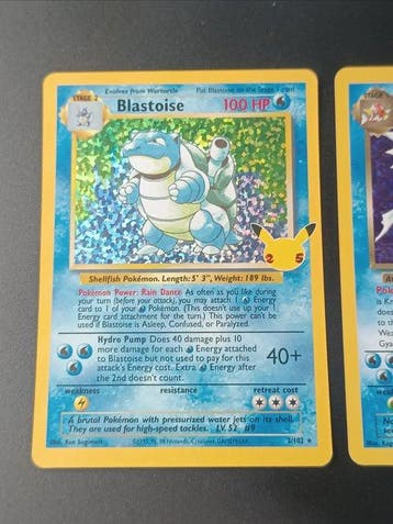 Pokémon - 2 Card - Blastoise & Dark Gyarados - Sword &, Hobby en Vrije tijd, Verzamelkaartspellen | Pokémon, Nieuw