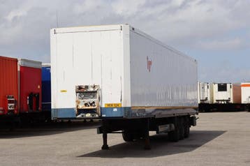 Veiling: Gesloten Oplegger Krone SD 36000kg 2011