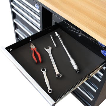 Datona Rubberen mat 25 stuks - 52 x 52 cm - Datona - Zwart, Ophalen of Verzenden