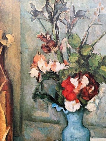 Paul Cézanne (1839-1906) - Le vase bleu, Antiquités & Art