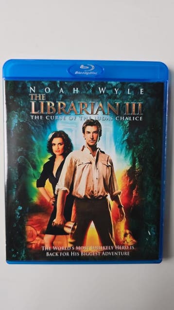 THE LIBRARIAN 3 THE CURSE OF THE JUDAS CHALICE (BLURAY), Gebruikt