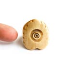 Oud-Indochinese bergstammen Wild Buffalo Bone Ring met