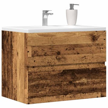 vidaXL Badkamerkast 60x38,5x45 cm bewerkt hout oud, Verzenden, Nieuw