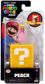 The super Mario bros. movie 1-inch mini figure Peach, Ophalen of Verzenden, Nieuw