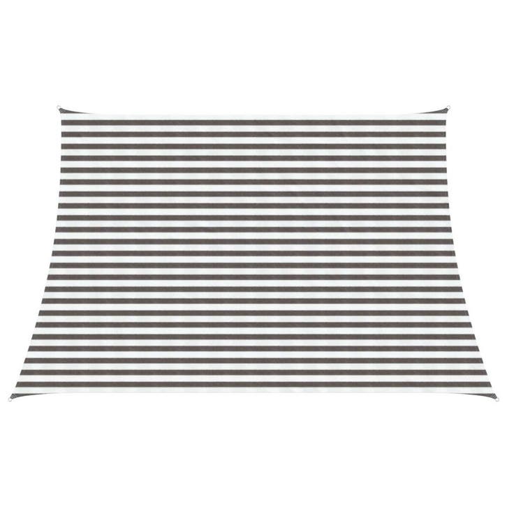 vidaXL Zonneschaduwzeil 4 / 5 x 3 m HDPE Rechthoekig, Jardin & Terrasse, Parasols, Envoi