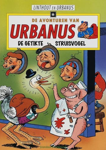 De getikte struisvogel / De avonturen van Urbanus / 66, Verzenden, Urbanus