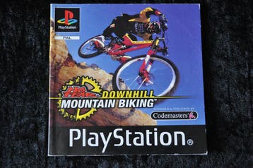 No Fear Downhill Mountain Biking Playstation 1 PS1 Manual, Verzenden