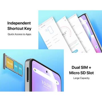 A11 Pro Max Smartphone - 6.8 FHD+ Display - 4 GB RAM - 128, Verzenden