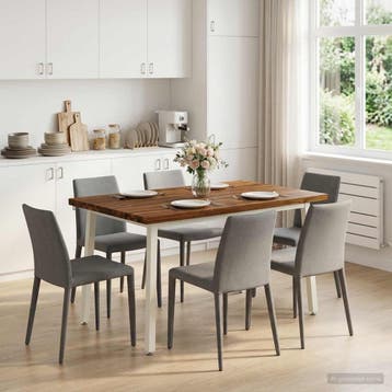 vidaXL 120 x 70 x 75 cm Massief Acacia Hout Natuurlijk en, Huis en Inrichting, Verzenden, Nieuw