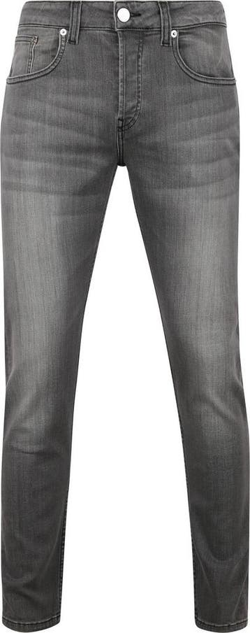MUD Jeans Denim Slimmer Rick Grijs maat Maat 52/54 (L) Heren, Maat 52/54 (L), Verzenden, Nieuw, Grijs