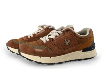 Lyle &amp; scott Sneakers in maat 42 Cognac, Lyle &amp; scott, Overige kleuren, Verzenden, Zo goed als nieuw
