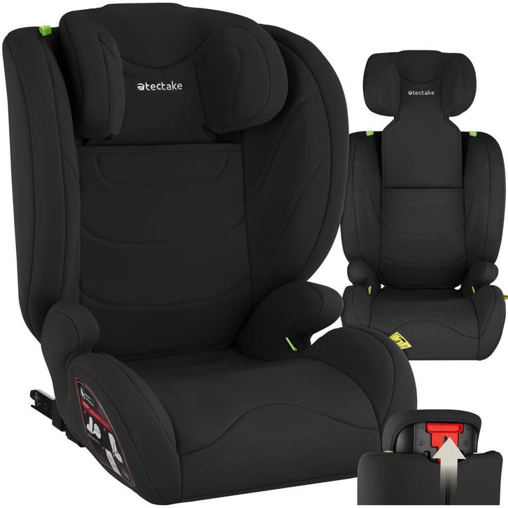 Autostoel Levi, i-Size goedkeuring, met ISOFIX - zwart, Kinderen en Baby's, Autostoeltjes, Verzenden