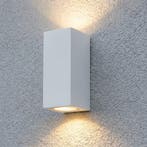 Wandverlichting modern Geo Up en Down Muurlamp Wit, Verzenden, Nieuw