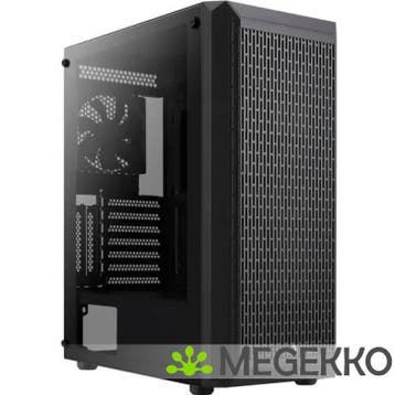 Aerocool Beam-G-BK-V1 Mini Tower Zwart, Verzenden, Nieuw