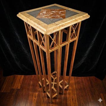Orno - marmoli - Kolomtafel - Siena-roodbruine marmer en