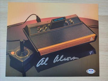 Atari - Rare Autograph From Allan Alcorn Creator of Pong, Nieuw