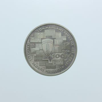 Frankrijk. 100 Francs 1994 Dwight David Eisenhower. BE
