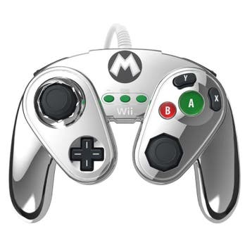 PDP Wired Fight Pad Metal Mario (Wii U Accessoires), Ophalen of Verzenden