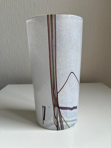 Kosta Boda - Bertil Vallien - Vaas - Glas - Rainbow Serie