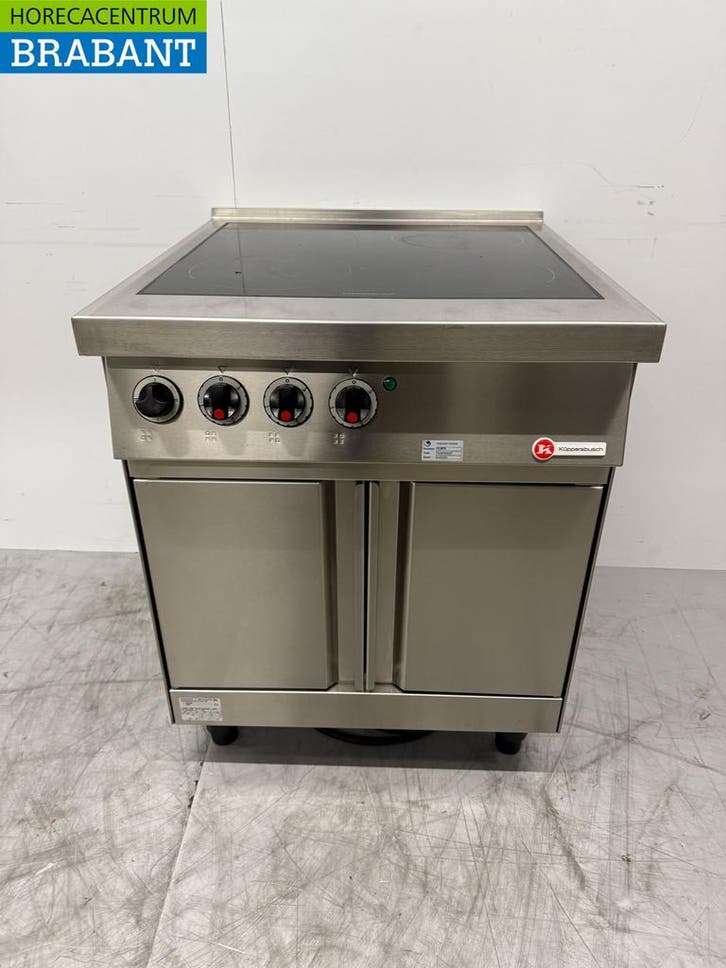 Cuisinière en céramique Kuppersbusch 4 feux en acier, Articles professionnels, Horeca | Autre, Envoi
