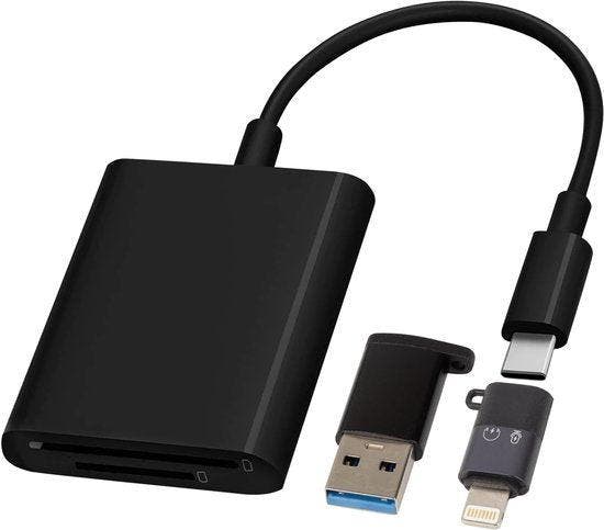 2dekans | Nuvance SD Kaart Lezer - SD Kaartlezer USB C -, Computers en Software, Overige Computers en Software, Ophalen of Verzenden