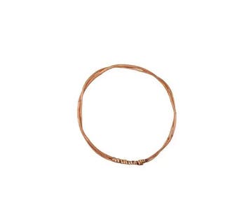 Krans Ring Wilgentenen Naturel 28x1.5cm, Nieuw