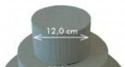 Steekschuim taart oase voor verse bloemen 12x12x8 cm per