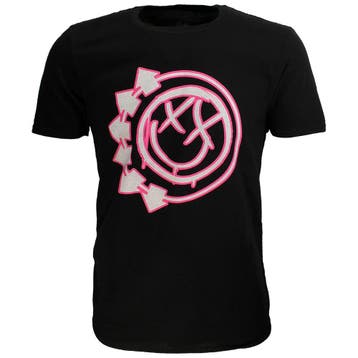 Blink-182 Six Arrow Smiley Band T-Shirt, Kleding | Heren, Nieuw