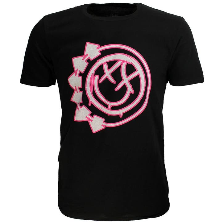 Blink-182 Six Arrow Smiley Band T-Shirt, Kleding | Heren, T-shirts