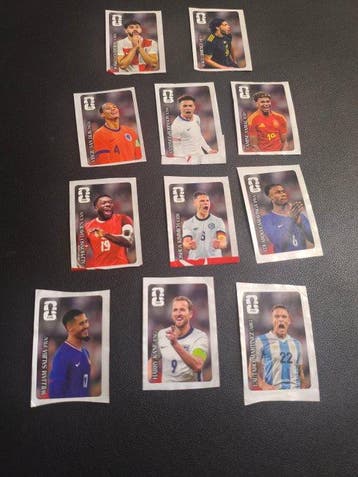 Panini van d Sticker - 12 Sticker - Good (GD), Nieuw