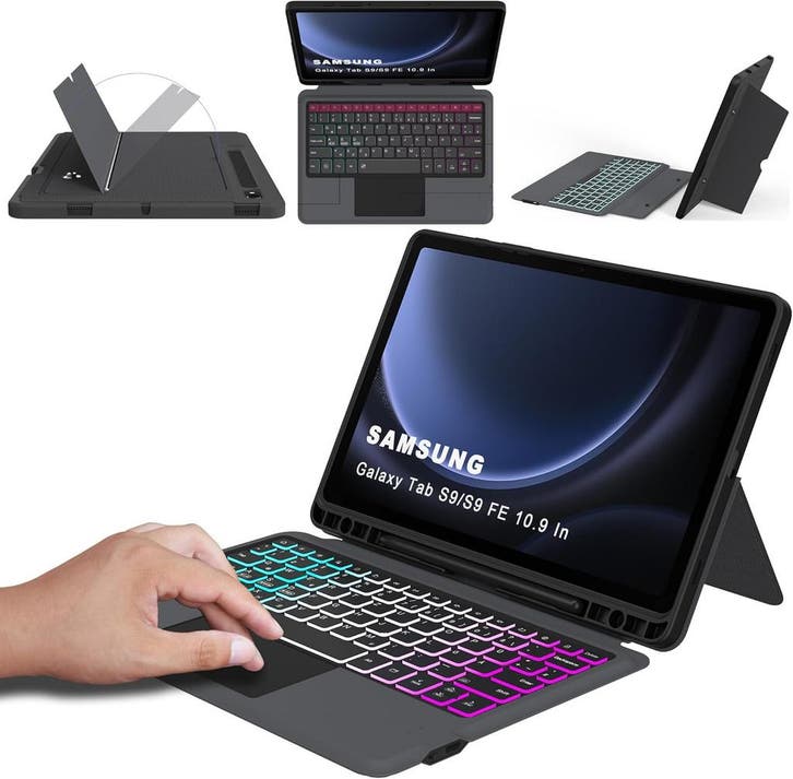 Samsung Tab Toetsenbordhoes QWERTZ | 29% Korting | Weg is..., Computers en Software, Overige Computers en Software, Nieuw, Verzenden