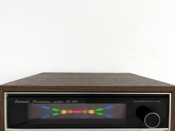 Sansui - RA 500 reverberatiever sterker verzamelobject
