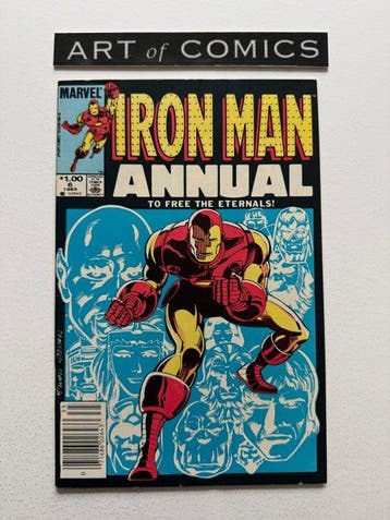Iron Man Annual #6, #7 - 2 Comic - Eerste druk - 1983/1984, Nieuw