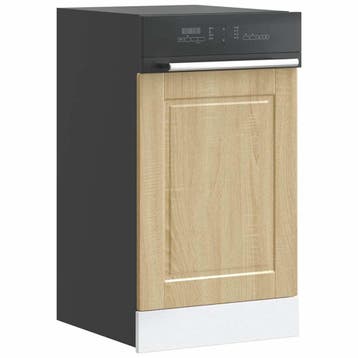 vidaXL Vaatwaspaneel Porto 45x1,5x57 cm bewerkt hout sonoma, Verzenden, Nieuw