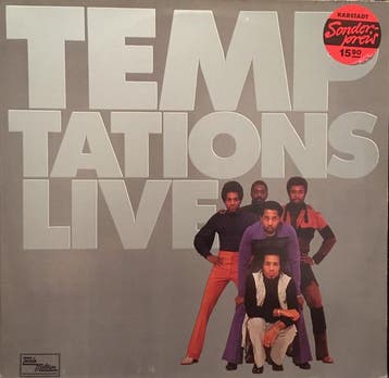 The Temptations - Live, Verzenden