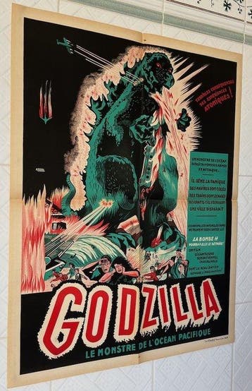 Inishiro Honda - Godzilla, 1954 - Rare - Original French