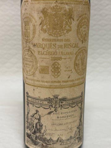 1938 Herederos del Marqués de Riscal - Rioja Reserva - 1, Nieuw