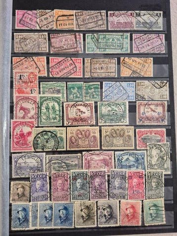België 1870/1990 - België 19e/20e eeuw - Uitgebreide, Gestempeld