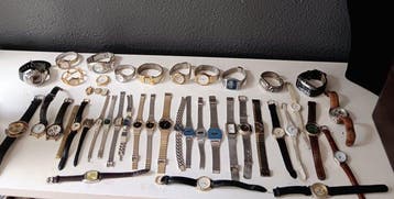 Collection thématique - Collection de montres vintage -