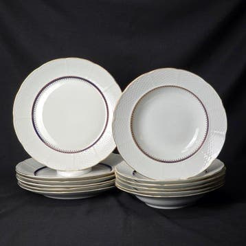 Thun - Service de dîner (12) - Porcelaine
