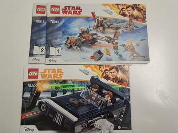Lego Set - Star Wars - 75215/75209 Han Solos Landspeeder &, Nieuw