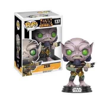 Funko Pop! Star Wars Rebels: Zeb Orrelios #137, Verzenden