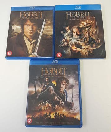 Hobbit Trilogy (Blu-ray) (Afzonderlijke Delen), Verzenden, Nieuw in verpakking