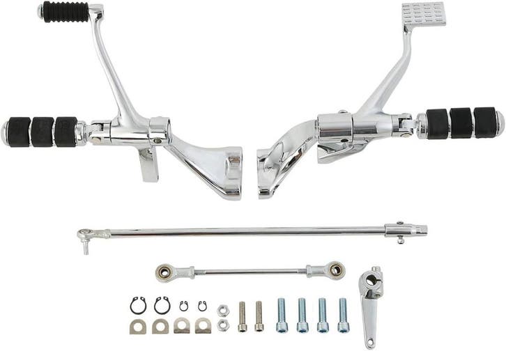 Harley Sportster Forward Controls Chroom | Retour Deal |..., Motoren, Onderdelen | Overige, Gebruikt, Verzenden