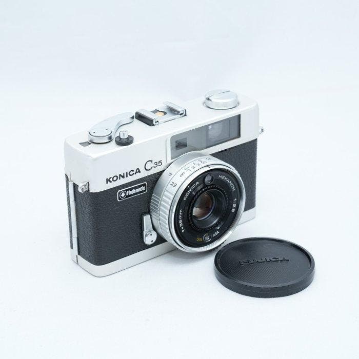 Konica C35 Flashmatic Analoge camera, TV, Hi-fi & Vidéo, Appareils photo analogiques